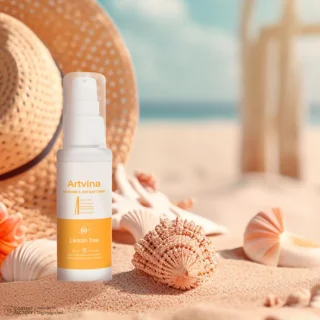 کرم ضد آفتاب بدون رنگ آرت وینا SPF 50 مدل Highly Effective ‌محافظ UVA ،UVB و PA+++، ضد حسا 102401254